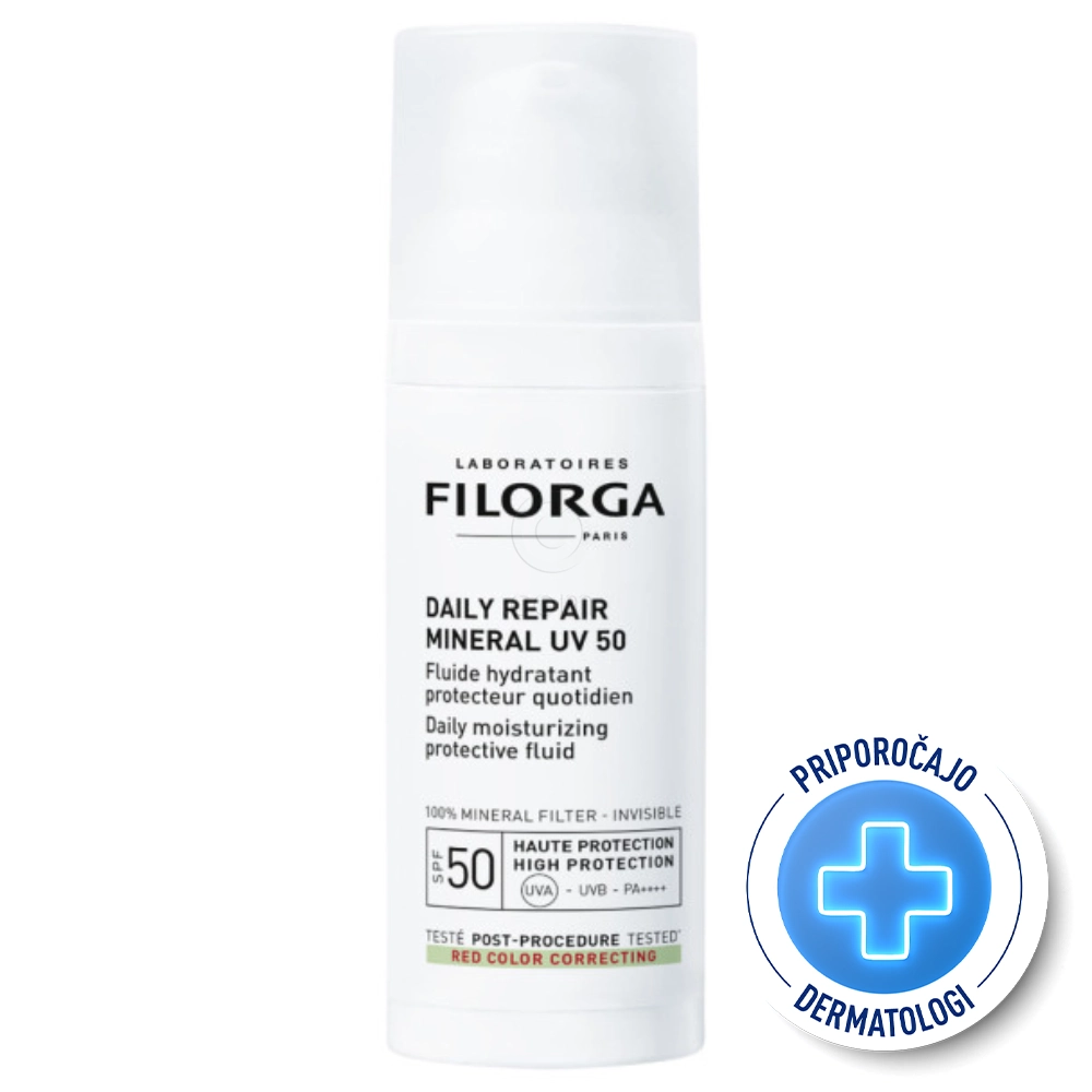 Filorga Daily Repair Mineral, fluid za zaščito pred soncem - ZF50+ (50 ml)